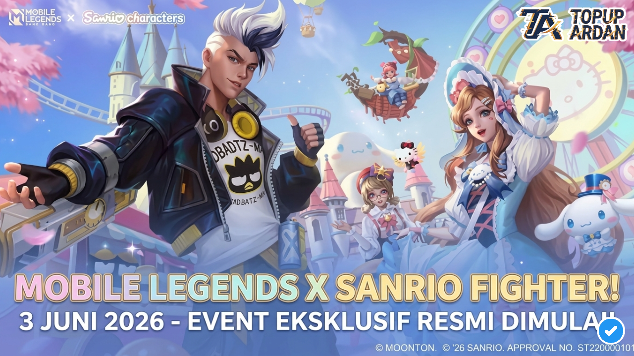 Kolaborasi MLBB x Sanrio Kembali Hadir, Yuk Borong Skin Imutnya!